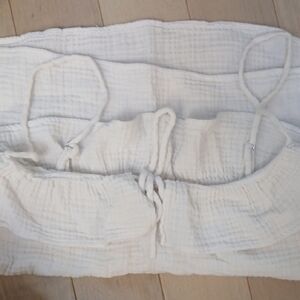 Women's White Flowy Blouse J crew